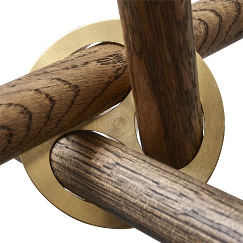 Eberhart Furniture Bertha Coffee Table Ø: 90 cm - Dark Oak