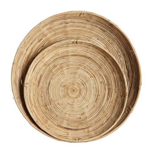 House Doctor Chaka Bakke Ø: 40 cm - Natur