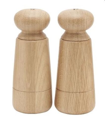 House Doctor Wardha Salt og peber kværn H: 17 cm - Eg