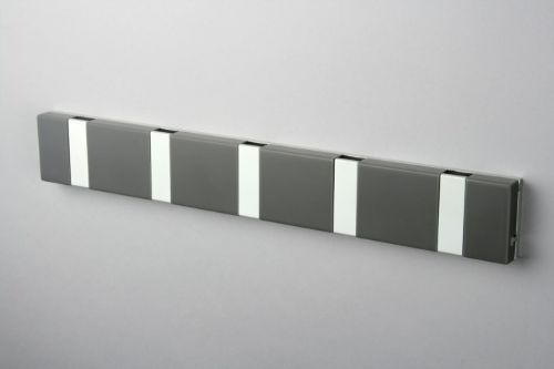KNAX Lite 5 knagerække L: 33cm - Grå/Grå