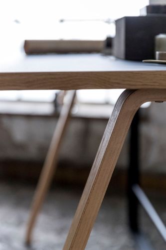 Bent Hansen Hemingway Skrivebord H: 73,5 cm - Eg/Grøn