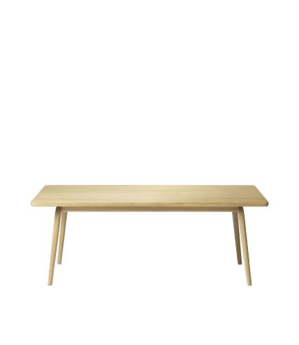 FDB Møbler D104 Isabel Ahm Sofabord Åstrup 55x120 cm - Natur Eg
