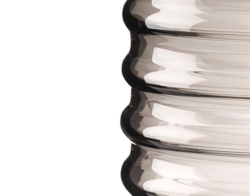 Louise Roe Willy Glass Vase Ø: 21 cm - Smoke