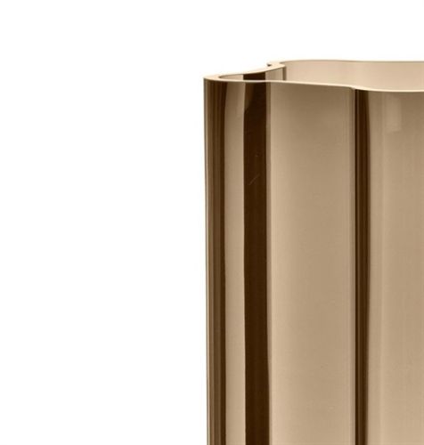 Louise Roe Funki Vase Rounded H: 34 cm - Smoke