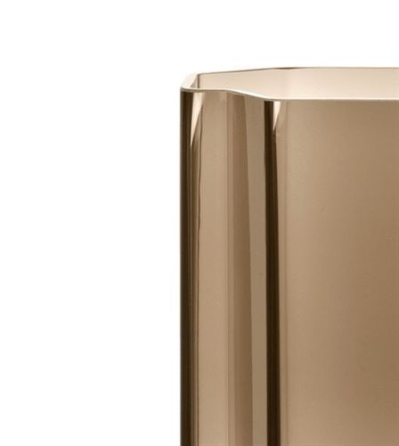 Louise Roe Funki Vase Asymmetric H: 34 cm - Smoke