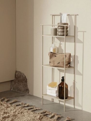 Ferm Living Dora Shelving Unit H: 79,2 cm - Cashmere