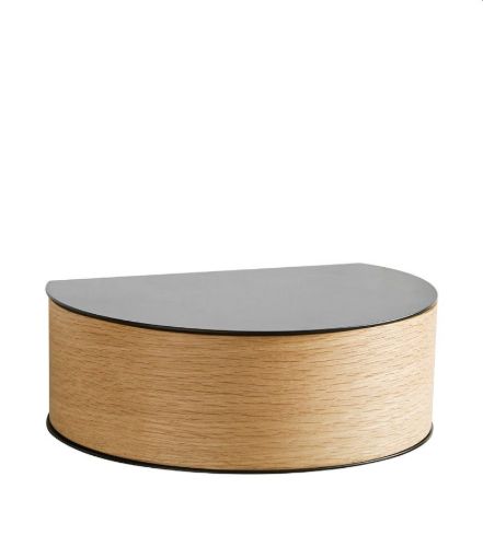 Woud Wallie Wall Drawer 22,5x30 cm - Oak/Black