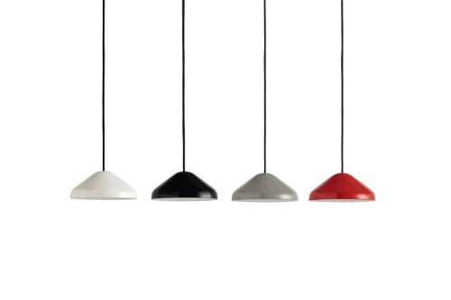 HAY Pao Steel Pendant 230 Ø: 23 cm - Cream White