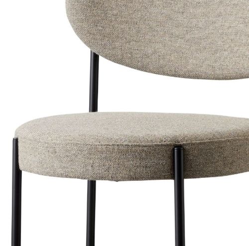 Verpan Series 430 Chair SH: 47 cm - Hallingdal 227/Black