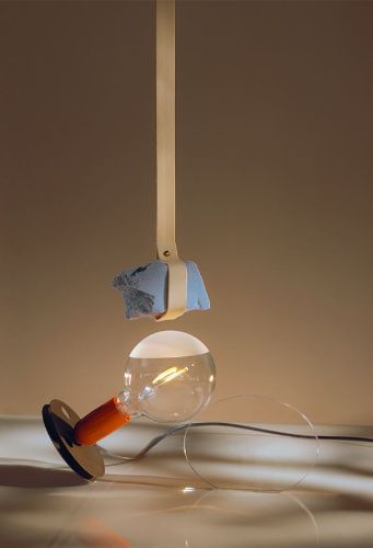 FLOS Lampadina Bordlampe H: 24 cm - Green