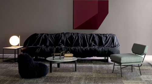 FLOS IC Lights Bordlampe T2 H: 35 cm - Red Burgundy