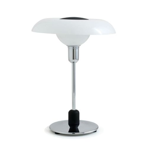 Piet Hein RA 400 Bordlampe H: 53cm - Hvid/Krom