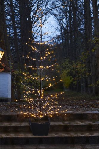 Sirius Isaac Træ H: 1,6 m 228 LED lys - Brun