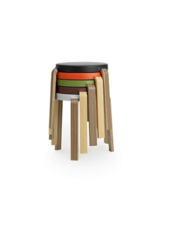 Normann Copenhagen Tap Skammel H: 43 cm - Sort/Sort