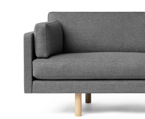 Erik Jørgensen EJ220 2052 2 Pers. Sofa 86 L: 185 cm - Bardal 160/Eg sæbe