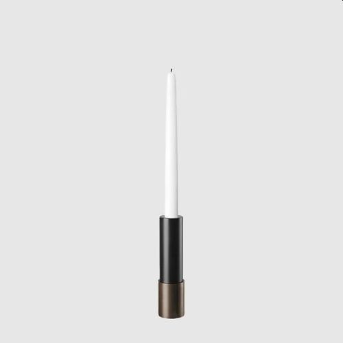 GUBI Space Candlestick Lysestage H: 17 cm - Antik Brass