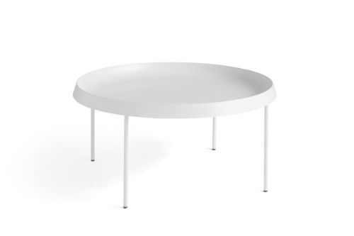 HAY Tulou Coffee Table Ø: 75 cm - Off White/Off White