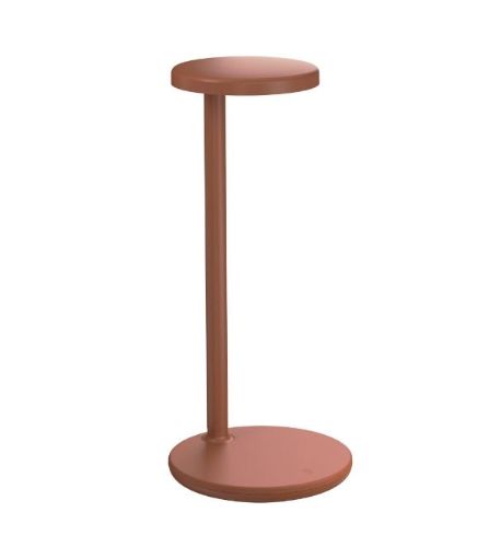 FLOS Oblique QI Bordlampe H: 35cm - Matt Rust