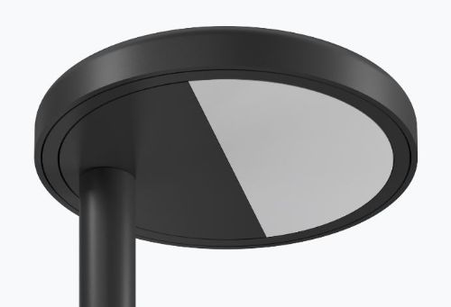 FLOS Oblique QI Bordlampe H: 35cm - Matt Brown