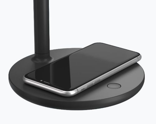 FLOS Oblique QI Bordlampe H: 35cm - Matt Anthracite