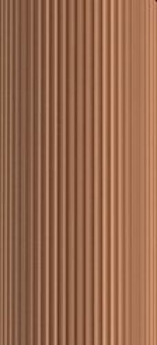 FLOS Flauta H225 Riga Væglampe H: 22,5 cm - Anodized Copper