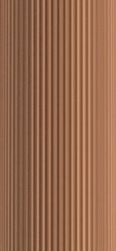 FLOS Flauta H500 Riga Væglampe H: 50 cm - Anodized Copper