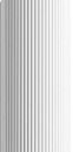FLOS Flauta H500 Riga Væglampe H: 50 cm - White
