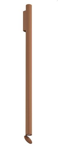 FLOS Flauta H1000 Riga Væglampe H: 100 cm - Anodized Copper