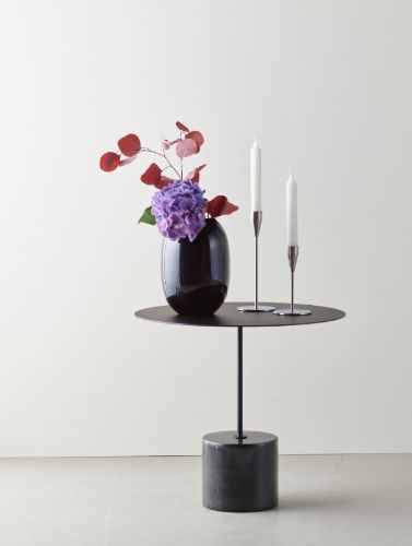 Piet Hein Super Vase H: 20 cm - Sort