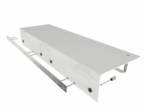 FROST UNU Hylde 600 L: 60cm - Mat Sort