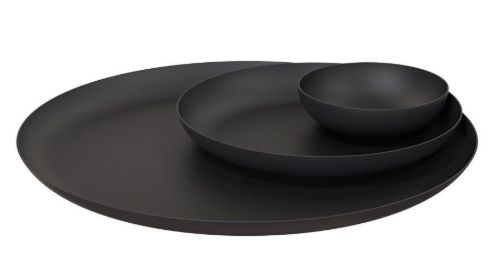 FROST LIVING Rondo Skål 170 Ø: 17cm - Mat Sort