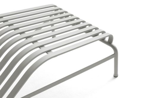 HAY Palissade Chaise Lounge L: 164,5 cm - Sky Grey