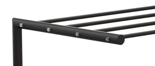 FROST NOVA Skohylde 1 L: 60cm - Mat Sort/Mat Sort