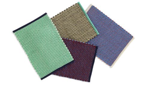 HAY Door Mat 50x70 cm - Blue