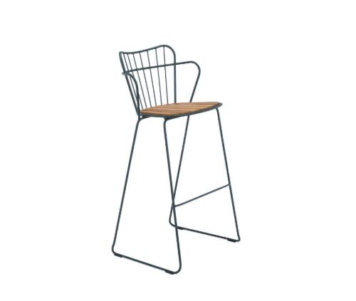 HOUE Paon Bar Stool SH: 78 cm - Pine Green