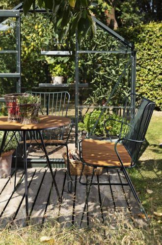 HOUE Paon Bench SH: 46 cm - Pine Green