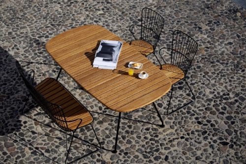 HOUE Paon Bench SH: 46 cm - Black