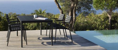 HOUE Four Dining Table 90x270 cm - Alu
