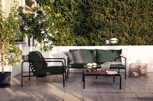 HOUE Avon Lounge Chair H: 58 cm - Alpine