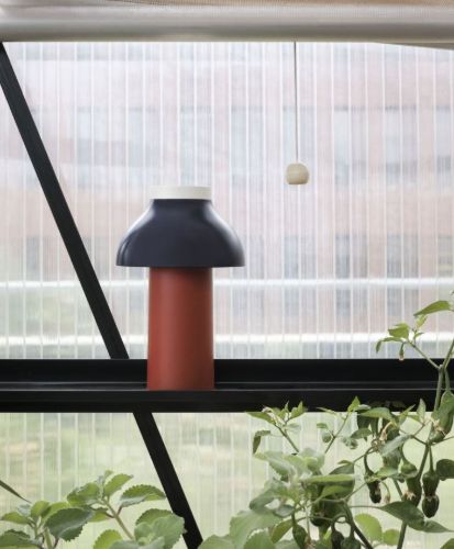 HAY PC Portable Bordlampe H: 22 cm - Dusty Red
