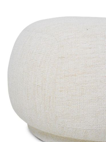 Ferm Living Rico Ottoman Brushed L: 124 cm - Off White