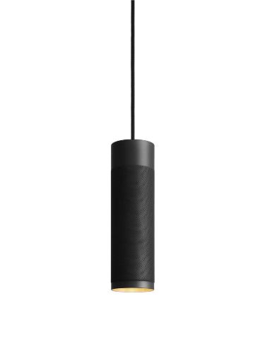 Thorup Copenhagen Patrone Pendel H: 20 cm - Sortbruneret Messing