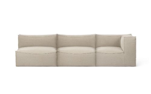 Ferm Living Catena Sofa Connect Corner S200 Rich Linen 95x95 cm - Natural