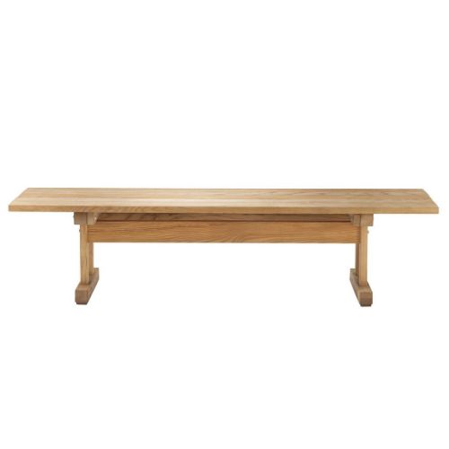 FDB Møbler M15 Ermelunden Bænk uden ryg SH: 43 cm - Termoask/Olieret