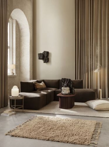 Ferm Living Catena Sofa Armrest Left S400 Hot Madison 76x120 cm - Brown