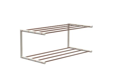 FROST NOVA Skohylde 1 L: 60cm - Poleret Kobber/Mat Hvid