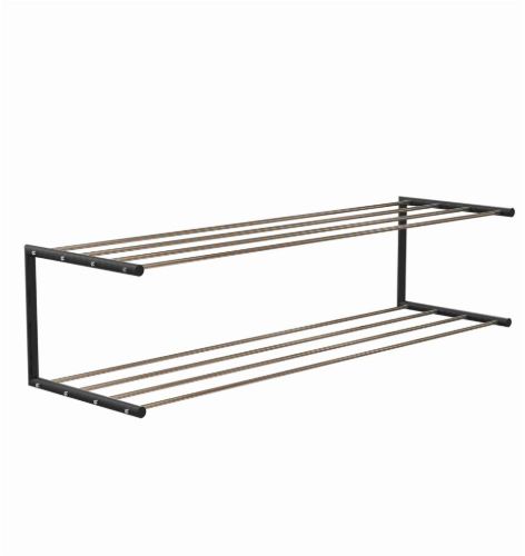 FROST NOVA Skohylde 2 L: 100cm - Poleret Guld/Mat Sort