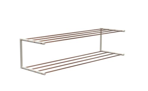 FROST NOVA Skohylde 2 L: 100cm - Poleret Kobber/Mat Hvid