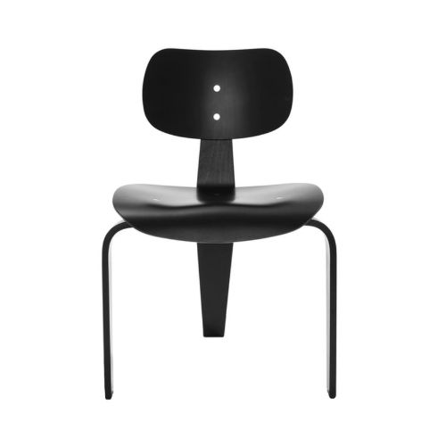 Please Wait To Be Seated Eiermann SE42 Dining Chair SH: 46 cm - Black