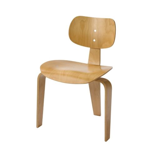 Please Wait To Be Seated Eiermann SE42 Dining Chair SH: 46 cm - Beech